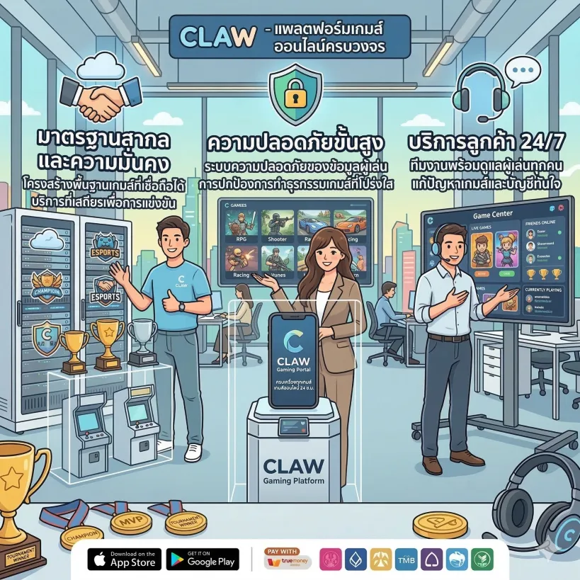 CLAW ARENA Service Banner